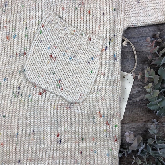 🔥DREAMERS Cotton Blend Oversized Cream Sweater - Picture 5 of 8